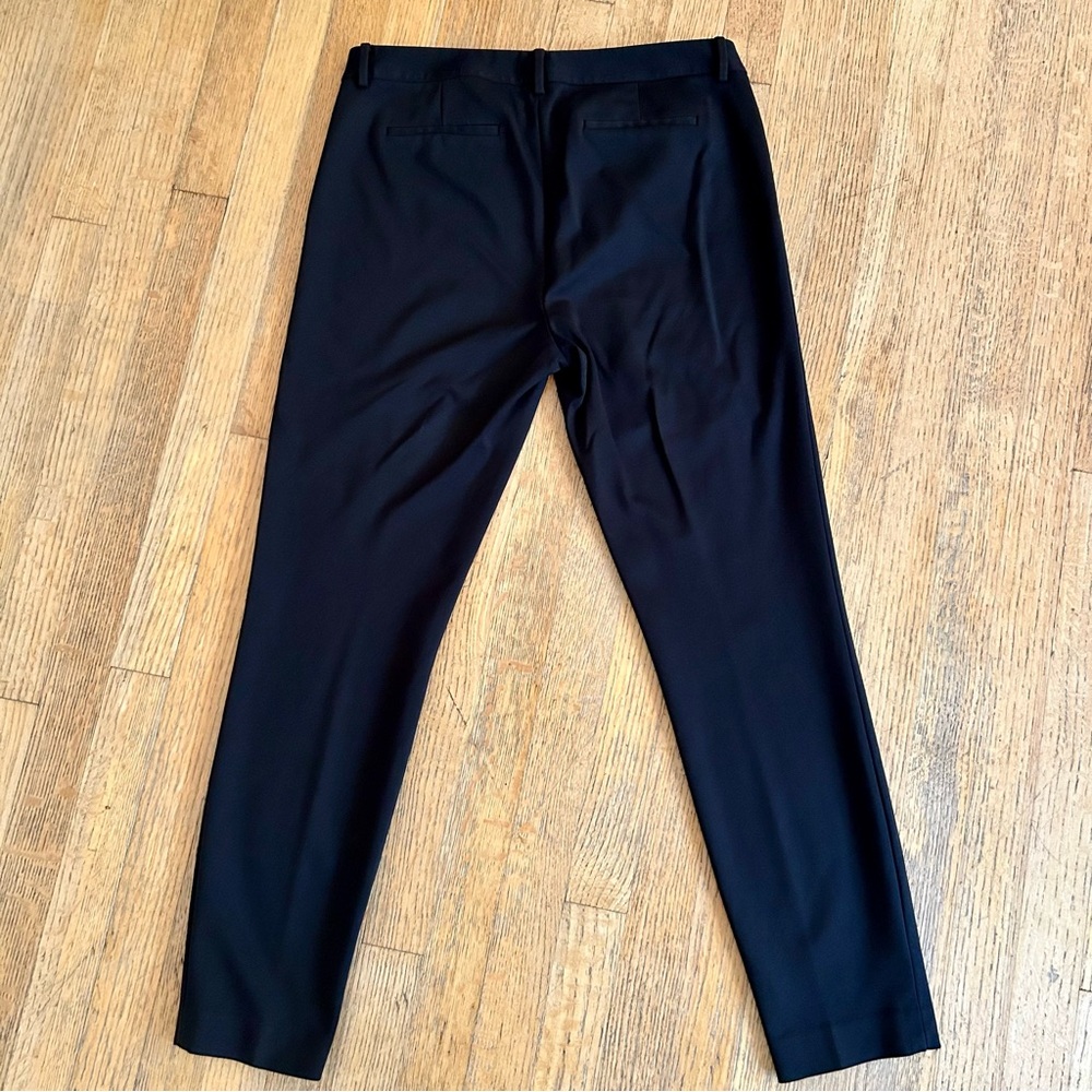 Elie Tahari Nordstrom Exclusive Black Cropped Skinny Ankle Trousers Pants sz 12 - Picture 10 of 10